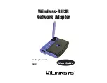 Предварительный просмотр 1 страницы Linksys WUSB11 ver. 2.6 User Manual