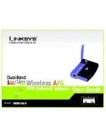 Linksys WUSB54AG User Manual preview