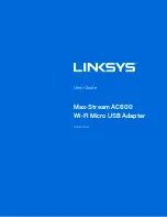 Предварительный просмотр 1 страницы Linksys WUSB6100M User Manual