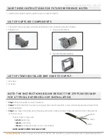 Предварительный просмотр 2 страницы Linmore LED SL1 Installation Instructions