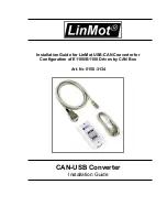 LinMot 0150-3134 Installation Manual предпросмотр