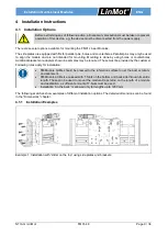 Предварительный просмотр 9 страницы LinMot 0150-5321 Installation Manual