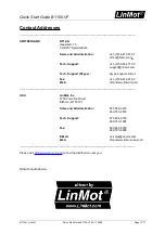 Предварительный просмотр 17 страницы LinMot B1100-VF Quick Start Manual