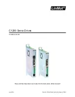 Предварительный просмотр 1 страницы LinMot C1200 Installation Manual