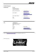 Preview for 33 page of LinMot C1250-CM-XC-0S User Manual