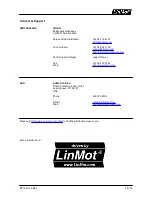 Предварительный просмотр 55 страницы LinMot CANopen SG5 Manual