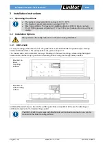 Предварительный просмотр 8 страницы LinMot DM01-23 Series Installation Manual