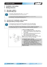 Предварительный просмотр 15 страницы LinMot H Series Installation Manual