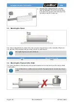 Preview for 8 page of LinMot P01-48-HP-SSCP Installation Manual