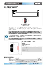 Preview for 28 page of LinMot P10-70 Installation Manual