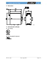 Preview for 9 page of LinMot S01-24/500 Installation Manual