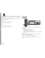 Preview for 28 page of Linn Classik movie system Owner'S Manual