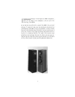 Предварительный просмотр 5 страницы Linn KEOSA Owner'S Manual