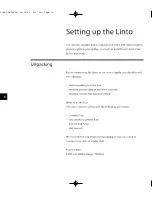 Предварительный просмотр 13 страницы Linn LINTO Owner'S Manual