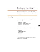 Предварительный просмотр 12 страницы Linn LK240 Owner'S Manual