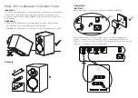 Linn Majik 109 Quick Start Manual предпросмотр