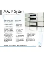 Linn MAJIK 2100 Quick Manual preview