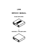 Предварительный просмотр 1 страницы Linn MAJIK Service Manual