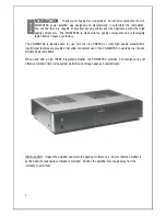 Предварительный просмотр 2 страницы Linn Powertek Owner'S Manual