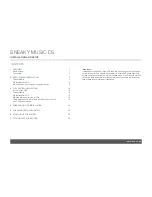 Предварительный просмотр 3 страницы Linn SNEAKY MUSIC DS Setup & User'S Manual