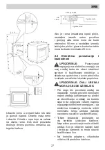 Предварительный просмотр 27 страницы Lino FL1 F5MDS XS Installation Manual