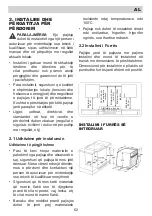 Предварительный просмотр 62 страницы Lino FL1 F5MDS XS Installation Manual