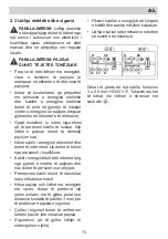 Preview for 74 page of Lino PL3 TC4MAX V Installation Manual