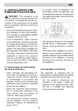 Предварительный просмотр 92 страницы Lino PL3 TCT2 V Installation Manual