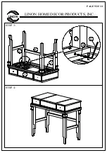 Preview for 5 page of LINON HOME DECOR PRODUCTS, INC. 98373WHT-01-KD-U Assembly Instructions Manual