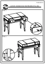 Preview for 6 page of LINON HOME DECOR PRODUCTS, INC. 98373WHT-01-KD-U Assembly Instructions Manual