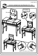 Preview for 7 page of LINON HOME DECOR PRODUCTS, INC. 98373WHT-01-KD-U Assembly Instructions Manual