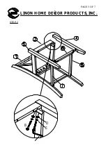 Предварительный просмотр 5 страницы Linon 01709BLK-01-KD-U Assembly Instructions Manual