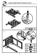 Предварительный просмотр 6 страницы Linon 20420 Manual