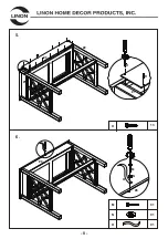 Предварительный просмотр 8 страницы Linon 20420 Manual