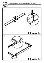 Предварительный просмотр 9 страницы Linon 20420 Manual