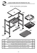 Preview for 3 page of Linon 44037ESP-01-KD-U Manual