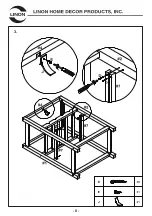 Preview for 8 page of Linon 44037ESP-01-KD-U Manual