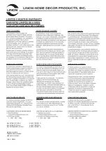 Preview for 12 page of Linon 44037ESP-01-KD-U Manual