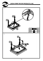 Предварительный просмотр 9 страницы Linon 580457GRY01U Manual