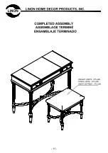 Предварительный просмотр 11 страницы Linon 580457GRY01U Manual