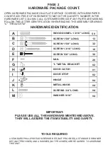 Предварительный просмотр 2 страницы Linon 6252SF-AB-KD-U Assembly Instructions Manual