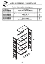 Предварительный просмотр 4 страницы Linon 86150ATOB-01-KD-U Assembly Instructions Manual