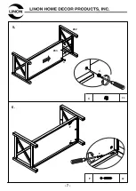 Предварительный просмотр 7 страницы Linon 86166BLK01U Manual