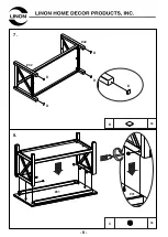 Предварительный просмотр 8 страницы Linon 86166BLK01U Manual