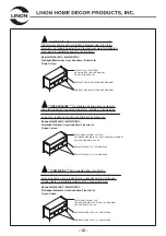 Предварительный просмотр 12 страницы Linon 862262BLK01U Assembly Instructions Manual