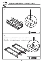 Предварительный просмотр 6 страницы Linon 980211NAT01U Manual
