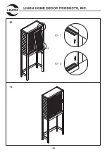 Предварительный просмотр 12 страницы Linon 980211NAT01U Manual