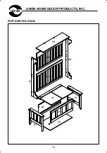 Предварительный просмотр 4 страницы Linon HALL TREE 84017WALC-01-KD-U Assembly Instructions Manual