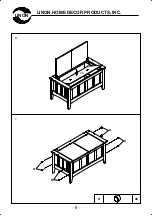 Предварительный просмотр 8 страницы Linon HALL TREE 84017WALC-01-KD-U Assembly Instructions Manual