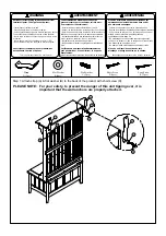 Предварительный просмотр 14 страницы Linon HALL TREE 84017WALC-01-KD-U Assembly Instructions Manual